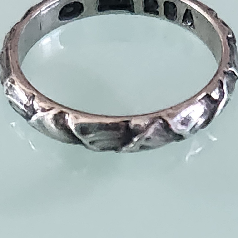 Georg Jensen Stacking Ring , 28A,  Sterling Silver, Size 6.5, vintage - Picture 8 of 8